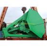 Two Ropes Clamshell Grab Bucket For Loading / Unloading Scrap Materials