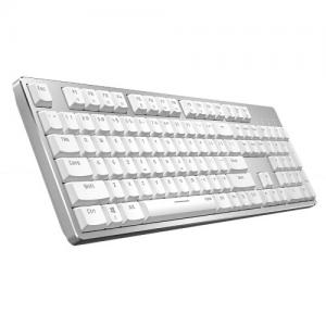 China Bluetooth Mechanical Gaming Keyboard , White Gaming Keyboard With Portable Design supplier