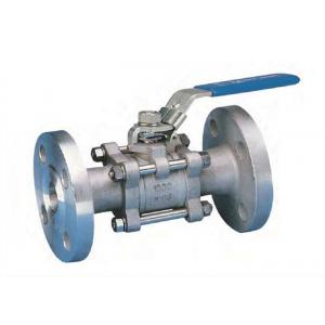China 3 PC Flanged End Stainless Steel Threaded Ball Valve Spring Loaded Ball Valve supplier