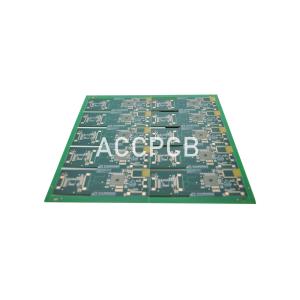 China placa de circuito da espessura PWB de 1.30mm entrelinha 0,2 milímetros para o módulo de sistema da navegação do carro wholesale