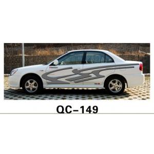 China PVC Water Proof Car Decoration Custom Car Body Sticker QC-149G  supplier