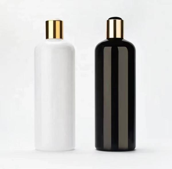 100ml PET Plastic Empty Shampoo Bottle With Disc Top Cap