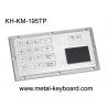 China Metallic Numeric Industrial Keyboard with Touchpad 16 Keys Dust Proof wholesale