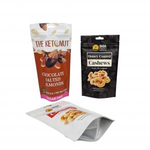 Plastic Dried Fruit Pouch Packaging Snack Cashew Food Nut Zipper Plastic Bag Food Grade Mylar Bag