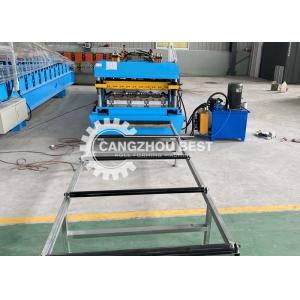 China Iron Sheet Roof Making 0.8mm Plastic Tile Making Machine 3kw supplier