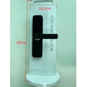 Rotating Smart Lock Stand for Exhibition Hall Display Rack for Fingerprint Locks