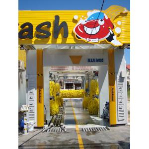 China Automaitc tunnel car washing equipment with best conveynor which can wash 600-800 cars per day supplier
