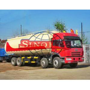 FAW 8x4 Dry Powder Bulk Cement Truck Low-Roof / High-Roof Cabin Type