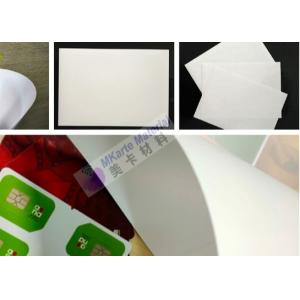 China 0.06mm Laser Engraving A4 Polycarbonate Plastic Sheets supplier