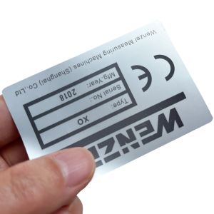 China PVC Matt Silver Polyester Sticker Blank do ANIMAL DE ESTIMAÇÃO 4 x 6 etiquetas térmicas diretas supplier