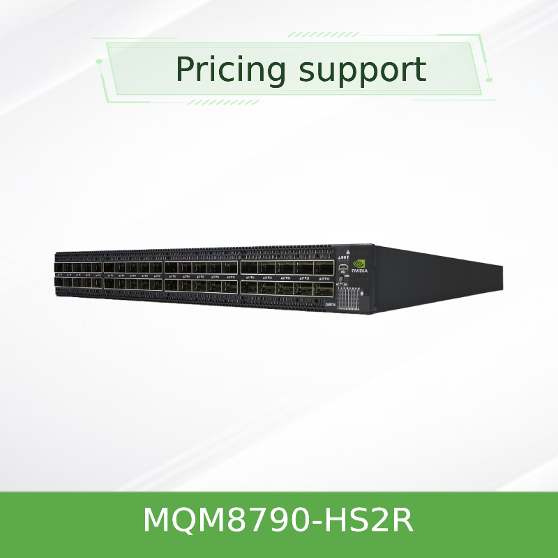 China 強化されたネットワークパフォーマンス Mellanox スイッチ MQM8790-HS2R (920-9B110-00RH-0D0) Quantum Hdr Infiniband スイッチ 40 QSFP56 ポート Nvidia wholesale