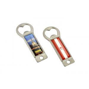 Personalized Metal Wine Key Keychain Wood Bottle Opener Keychain Epoxy Doming