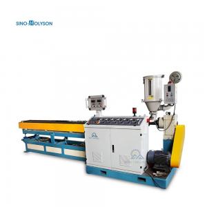 Single Screw Shisha Corrugated Pipe Plastic Extruder Machine 500KG