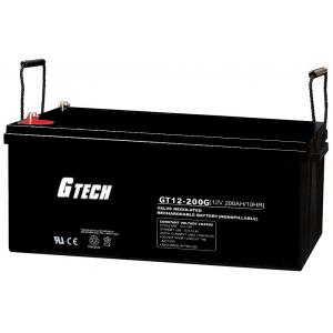 Deep Cycle Solar Panel GEL Battery , 65-200Ah Power Storage Battery For Solar System