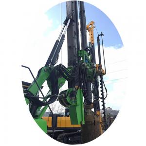 China Super Bore Pile Mini Rotary Drilling Rig Machine Customized KR125A supplier