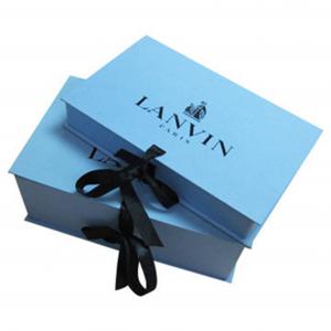 Collapsible Gift Packing Box For Clothes C1S Custom Apparel Gift Boxes
