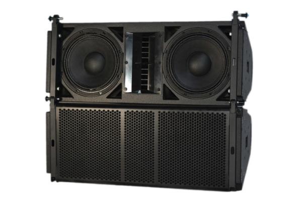 Low Frequency Pro Audio Line Array Speakers , Ukuran Box Speaker 10 Inch Line Array