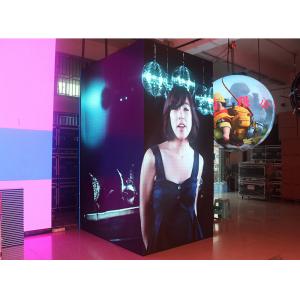 China Indoor Right Angle P5mm 90 Degree Curved LED Displays With Creative Design supplier