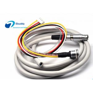 Hybrid Mixed Electrical Fluid System Connectors 7pin Lemo 2B Gasline Custom Power Cables