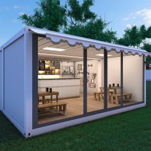 China Popular 40ft Flat Pack Containers Milk Tea Shop Coffee Shop supplier