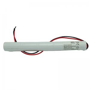 55 Degree SC1800mAh Nicd Battery Pack 6.0V For Emergency Lighting