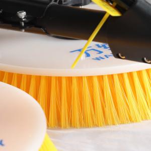 China 7.5 M Adjustable Long Handle Dual-Head Solar Panel Washing Brush for Building Industry supplier