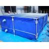 10000L Tarpaulin Water Tank Self Stand Foldable Plastic Fish Ponds Tarpaulin