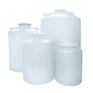 China 1720mm 2070mm Plastic Cylinder Large Outdoor Water Tank 2000L 2500L supplier