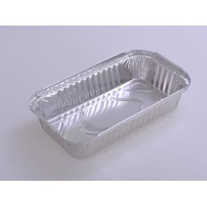 Odorless Aluminium Foil Containers With Lids 158 * 106 * 28.5mm Environment Friendly