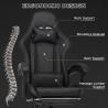 China Maximum Weight of 300 Pounds High Back Gaming Chair with Footrest and Recliner Function wholesale