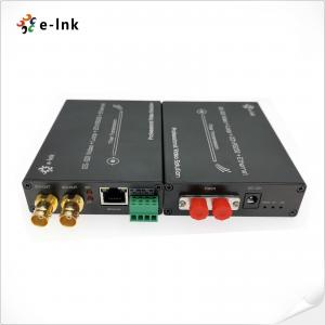 China 12G SDI Video Fiber Converter 2Ch Backward RS485 FC Fiber With Gigabit Ethernet supplier