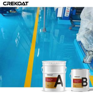 China High Gloss Finish Industrial Epoxy Floor Coating Withstand Heavy Traffic supplier