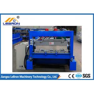 China Full Automatic Floor Deck Roll Forming Machine , Steel Sheet Forming Machine supplier