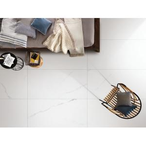 Elegant Pattern Marble Look Floor Tile , Engobe Glazed Ceramic Tile