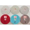 China Orbital Sander Marble 3 Step Diamond Polishing Pads , Grinder Concrete Polishing Discs wholesale