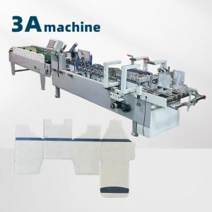China Cardboard Box Making Machine 230m/min Working Speed Suitable for 250g-650g Boxes supplier