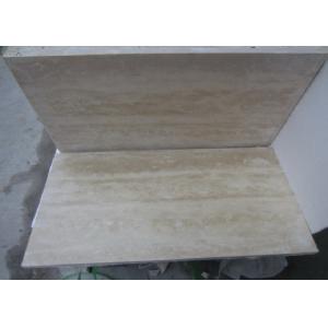 Yellow Classic Travertine Natural Marble Tile Up 85 Polished Degree
