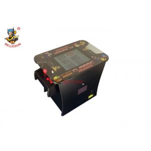 Black Pac Man Arcade Game Machine , Coin Op Arcade Machines With Illuminant Inside