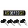 China Solar Car Tyre Pressure Monitor sensor with 4 TPMS Sensors wholesale