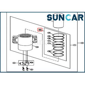 190DW 230GW DEERE Kits 4669897 Cyl Replacement Seal Kit For Excavator Axle Lock Cylinder