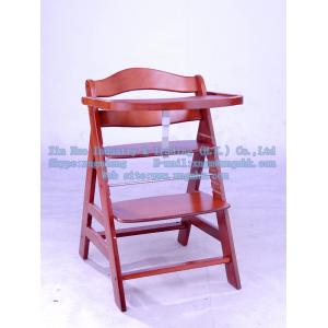 Wooden baby high chair, wooden baby high chair, multifunctional dining chairs