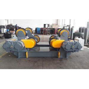 China Tanks Turning Heavy Duty Roller Stand , Rubber / Polyurethane Pipe Rollers For Welding supplier