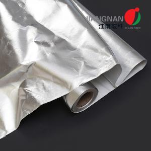 China Heat Protection Aluminum Foil Laminated Fiberglass Fabric For Piping Outside supplier