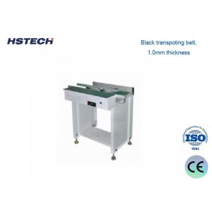 Stainless Steel Manual Hand Crank ESD Belt PCB Handling Equipment with LED Button Control