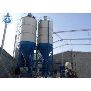 Powder Cement Storage Silo Fly Ash Storage Silo With Electric Dust Filter
