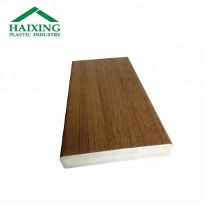 China 20ft Wood Pvc/Wpc Composite Plastic Lumber Vinyl Plank Deck Flooring Outdoor CE/SGS/ISO/Intertek Approved supplier