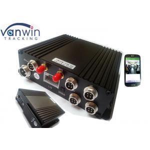 China 3G Car SD Digital Video Recorder Camera Alarm / 4 Channel HDD MDVR supplier