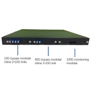 China NetTAP a modularisé le ROBINET de by-pass de protecteur de by-pass et le ROBINET intégré d'Ethernet supplier