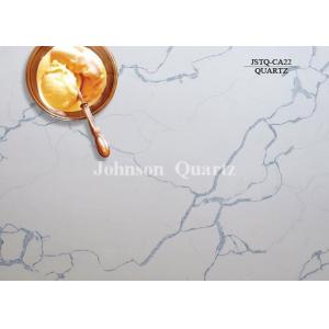 China 3m Length 2cm / 3cm Thickness Quartz Stone Countertops Smoothness Compact Structure supplier