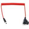 China Alvin's Cables Dtap to DC Coiled Cable for Atomos Shinobi,Ultra Soft D-tap to 2.1 DC Power Cable for Blackmagic Design Video Assist,SmallHD 702,for Feelworld FW568 Monitor wholesale